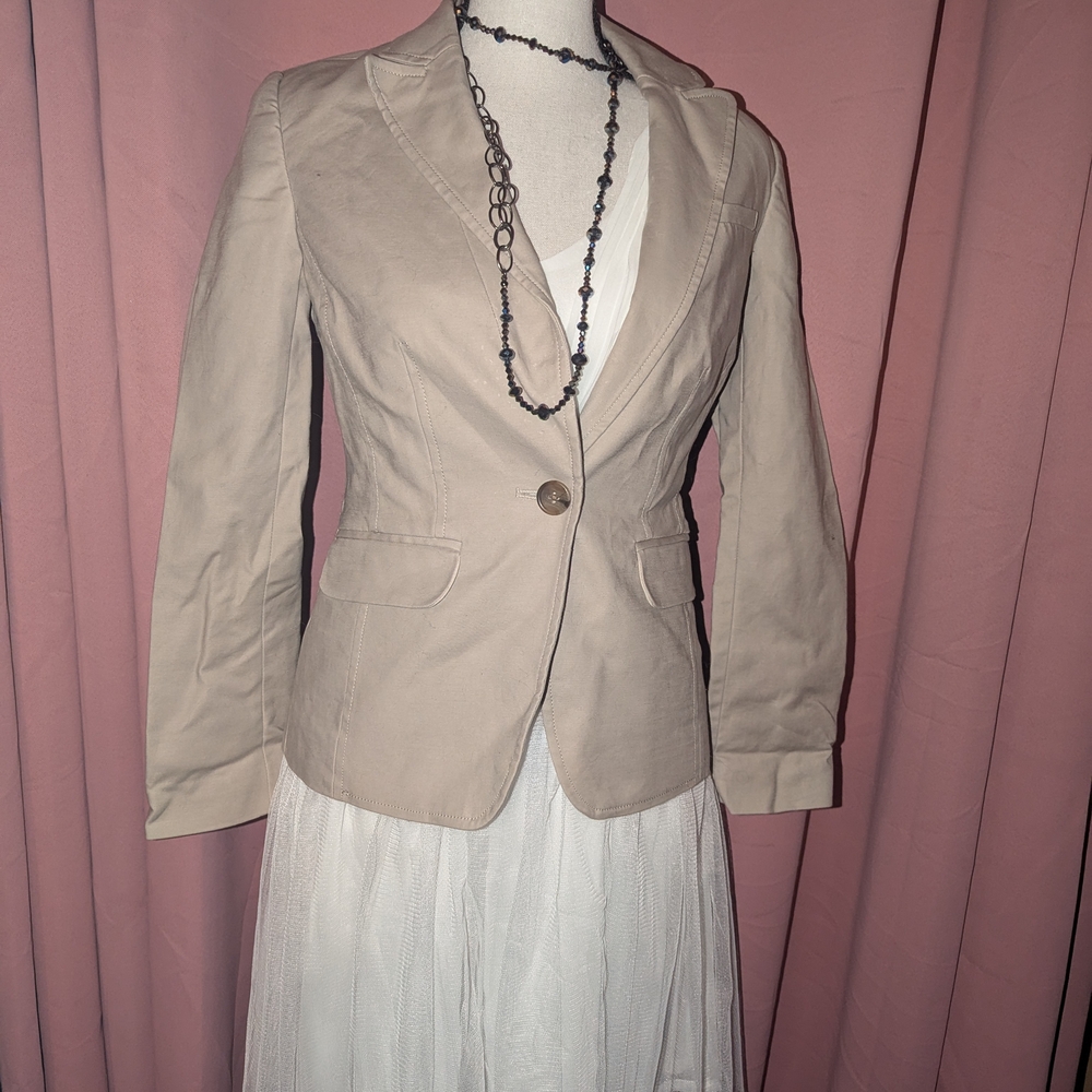 BANANA REPUBLIC Classic Long Sleeve Blazer 2